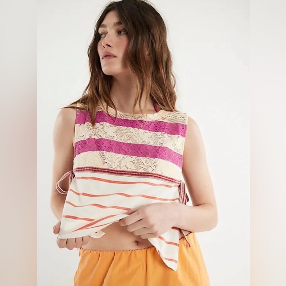 NWT We The Free Shelly Shell Top Poncho Boho Medium